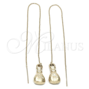 Arete Violador 02.64.0608 Oro Laminado, Pulido, Tono Dorado