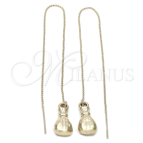 Arete Violador 02.64.0608 Oro Laminado, Pulido, Tono Dorado