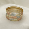 Docena de Aros 03.08.0088.01 Chapa de Oro, Diamantado, Tres Tonos (06 MM Thickness, Size 1 (1.50 Diameter))
