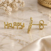 Arete Dormilona 02.94.0052 *PROMO* Oro Laminado, Pulido, Tono Dorado