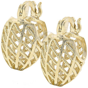 Argolla Pequeña 5.157.029.2 Oro Laminado, Diamantado, Tono Dorado