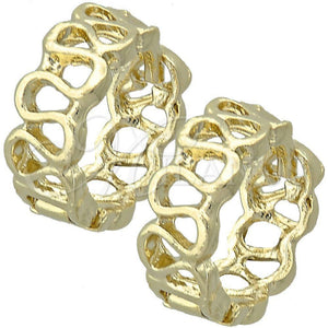 Argolla Huggie 5.133.022.1 Oro Laminado, Pulido, Tono Dorado