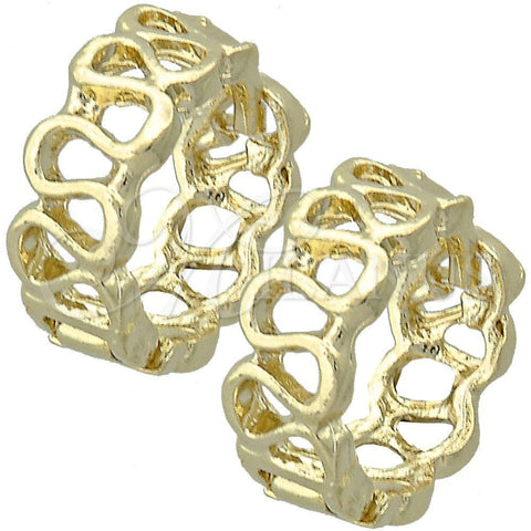 Argolla Huggie 5.133.022.1 Oro Laminado, Pulido, Tono Dorado