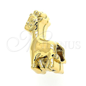 Dije Love Link 05.179.0008 Oro Laminado, Pulido, Tono Dorado