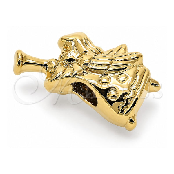 Dije Love Link 05.179.0030 Oro Laminado, Pulido, Tono Dorado