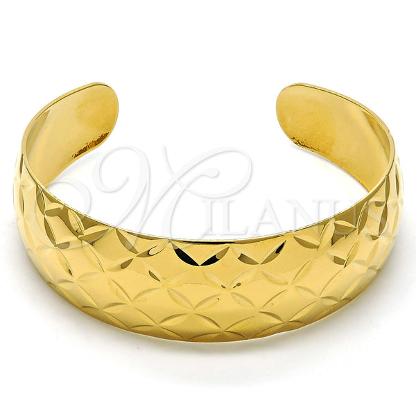 Aro Individual 07.156.0052 Oro Laminado, Diamantado, Tono Dorado (25 MM Thickness, One size fits all)