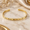 Aro Individual 07.174.0002.1 Plata Rodinada, Diseño de Amor, Pulido, Tono Dorado (Grosor 06 MM, Talla Unica)