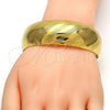 Aro Individual 07.101.0002 Oro Laminado, Pulido, Tono Dorado (Grosor 25 MM, Talla Unica)