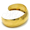 Aro Individual 07.101.0002 Oro Laminado, Pulido, Tono Dorado (Grosor 25 MM, Talla Unica)