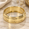 Anillo de Boda 5.164.034.07 Oro Laminado, Diamantado, Tono Dorado (Tamaño 7)