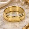 Anillo de Boda 5.164.034.10 Oro Laminado, Diamantado, Tono Dorado (Tamaño 10)
