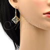 Juego de Arete y Dije de Adulto 10.59.0240 Oro Laminado, Pulido, Tono Dorado