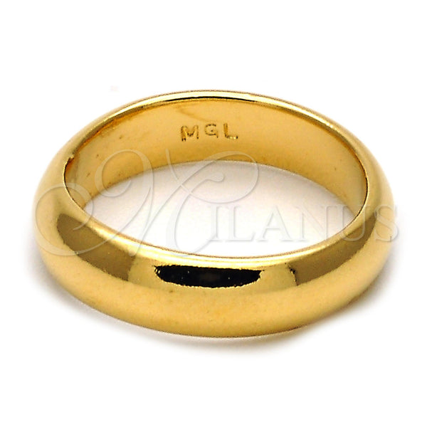 Anillo Infantil 01.63.0536.03 Oro Laminado, Pulido, Tono Dorado (Size 3)