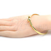 Aro Individual 07.192.0023.06 Oro Laminado, Pulido, Tono Dorado (10 MM Thickness, Size 6 (2.75 Diameter))