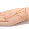 Pulsera Elegante 03.60.0138.07 Oro Laminado, Diseño de Rolo, Pulido, Tono Dorado (02 MM Thickness, 7 Inches Length)