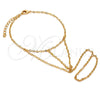 Pulsera Elegante 03.60.0138.07 Oro Laminado, Diseño de Rolo, Pulido, Tono Dorado (02 MM Thickness, 7 Inches Length)