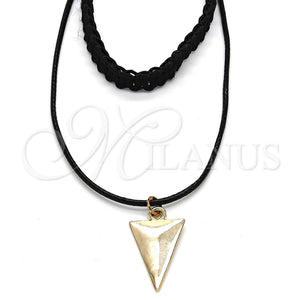 Gargantilla Elegante 04.215.0016.12 Oro Laminado, Diseño de Choker, Pulido, Tono Dorado (08 MM Thickness, 12 Inches Length)