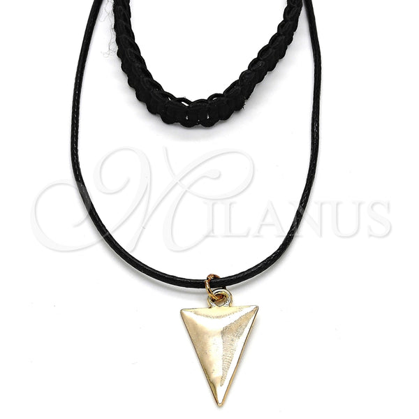Gargantilla Elegante 04.215.0016.12 Oro Laminado, Diseño de Choker, Pulido, Tono Dorado (08 MM Thickness, 12 Inches Length)