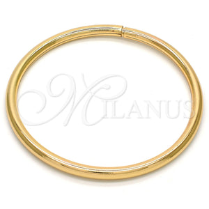 Aro Individual 07.170.0001.07 Oro Laminado, Diseño de Hueco, Pulido, Tono Dorado (05 MM Thickness, Size 7 (3.00 Diameter))