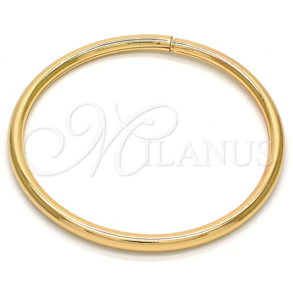 Aro Individual 07.170.0001.07 Oro Laminado, Diseño de Hueco, Pulido, Tono Dorado (05 MM Thickness, Size 7 (3.00 Diameter))
