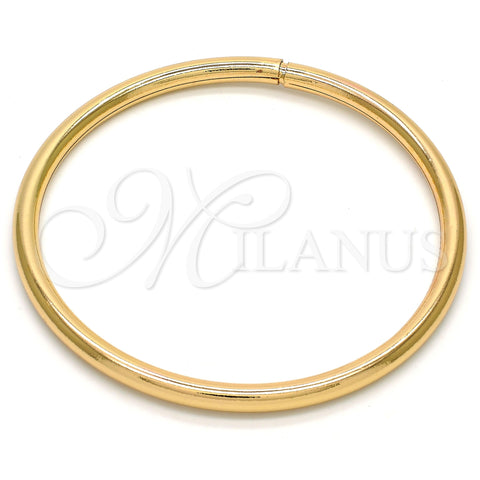 Aro Individual 07.170.0001.07 Oro Laminado, Diseño de Hueco, Pulido, Tono Dorado (05 MM Thickness, Size 7 (3.00 Diameter))