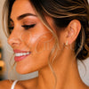 Arete Dormilona 02.156.0192 *PROMO* Oro Laminado, con Micro Pave Blanca, Pulido, Tono Dorado
