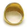 Anillo de Hombre 01.185.0009.11 Oro Laminado, Pulido, Tono Dorado (Size 11)