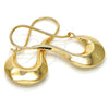 Argolla Pequeña 02.163.0023.20 Oro Laminado, Diseño de Hueco, Pulido, Tono Dorado