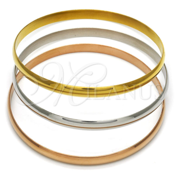 Aro Trio 07.244.0001.06 Acero Inoxidable, Pulido, Tres Tonos (05 MM Thickness, Size 6 (2.75 Diameter))