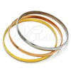 Aro Trio 07.244.0005.06 Acero Inoxidable, Pulido, Tres Tonos (06 MM Thickness, Size 6 (2.75 Diameter))