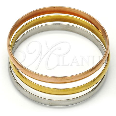 Aro Trio 07.244.0001.04 Acero Inoxidable, Pulido, Tres Tonos (05 MM Thickness, Size 4 (2.25 Diameter))