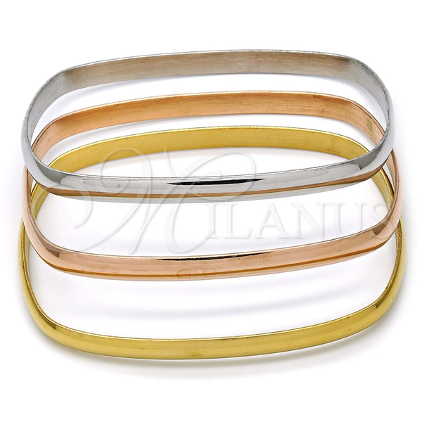 Aro Trio 07.244.0007.06 Acero Inoxidable, Pulido, Tres Tonos (05 MM Thickness, Size 6 (2.75 Diameter))