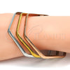 Aro Trio 07.244.0006.06 Acero Inoxidable, Pulido, Tres Tonos (05 MM Thickness, Size 6 (2.75 Diameter))