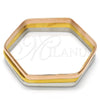 Aro Trio 07.244.0006.06 Acero Inoxidable, Pulido, Tres Tonos (05 MM Thickness, Size 6 (2.75 Diameter))