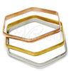 Aro Trio 07.244.0006.06 Acero Inoxidable, Pulido, Tres Tonos (05 MM Thickness, Size 6 (2.75 Diameter))