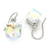 Arete Colgante 02.239.0002.1 Rodio Laminado, con Swarovski Elements White Platina, Pulido, Rodinado