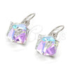 Arete Colgante 02.239.0002.6 Rodio Laminado, con Swarovski Elements Crystal, Pulido, Rodinado