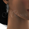 Argolla Mediana 02.255.0001.35 Acero Inoxidable, con Blanca Cristal, Pulido, Tono Plateado