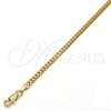 Pulsera Básica 04.242.0020.09GT Tono Dorado, Pulido, Tono Dorado (120 Gauge, 04 MM Thickness, 9 Inches Length)
