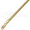 Pulsera Básica 04.242.0022.09GT Tono Dorado, Pulido, Tono Dorado (160 Gauge, 06 MM Thickness, 9 Inches Length)