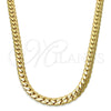 Gargantilla Basica 04.242.0022.30GT Tono Dorado, Pulido, Tono Dorado (160 Gauge, 06 MM Thickness, 30 Inches Length)