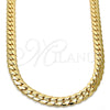 Gargantilla Basica 04.242.0023.24GT Tono Dorado, Pulido, Tono Dorado (180 Gauge, 07 MM Thickness, 24 Inches Length)