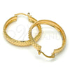 Argolla Mediana 02.261.0003.30 Oro Laminado, Diamantado, Tono Dorado