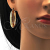 Argolla Mediana 02.261.0003.40 Oro Laminado, Diamantado, Tono Dorado