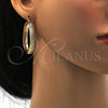 Argolla Mediana 02.261.0003.40 Oro Laminado, Diamantado, Tono Dorado