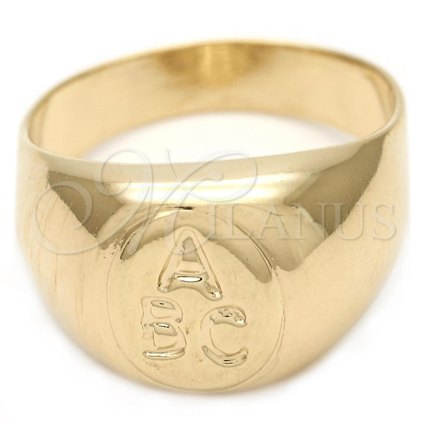 Anillo Elegante 01.32.0044.06 Oro Laminado, Pulido, Tono Dorado (Size 6)