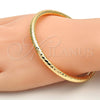Aro Individual 07.170.0002.05.GT Tono Dorado, Diseño de Hueco, Diamantado, Tono Dorado (05 MM Thickness, Size 5 (2.50 Diameter))