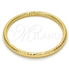 Aro Individual 07.170.0002.05.GT Tono Dorado, Diseño de Hueco, Diamantado, Tono Dorado (05 MM Thickness, Size 5 (2.50 Diameter))