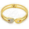 Aro Individual 07.252.0013.04.GT Tono Dorado, con Blanca Cristal, Pulido, Tono Dorado (10 MM Thickness, One size fits all)