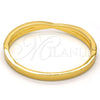 Aro Individual 07.252.0014.05.GT Tono Dorado, con Blanca Cristal, Pulido, Tono Dorado (06 MM Thickness, Size 5 (2.50 Diameter))